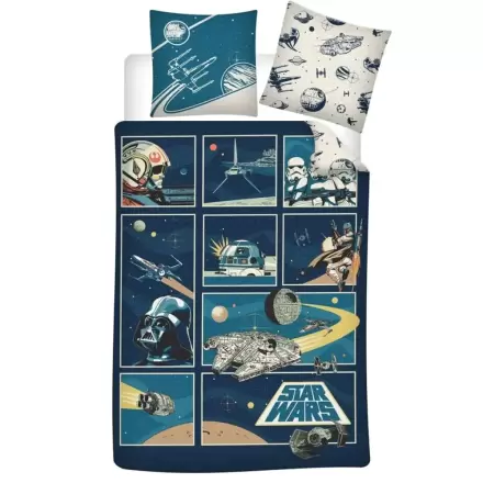 Star Wars bombažna prevleka za odejo postelja 90cm fotografija izdelka