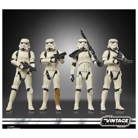 Star Wars Remnant Stormtrooper komplet 4 figur Vintage Coll. 10 cm fotografija izdelka