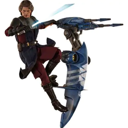 Star Wars The Clone Wars akcijska figura 1/6 Anakin Skywalker & STAP 31 cm termékfotója