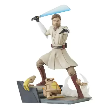 Star Wars: The Clone Wars Deluxe Gallery PVC Kip General Obi-Wan Kenobi 23 cm termékfotója