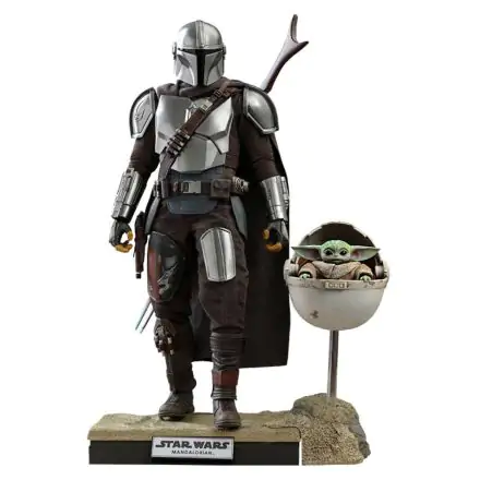 Star Wars The Mandalorian akcijska figura 2-paket 1/6 The Mandalorian & The Child Deluxe 30 cm fotografija izdelka