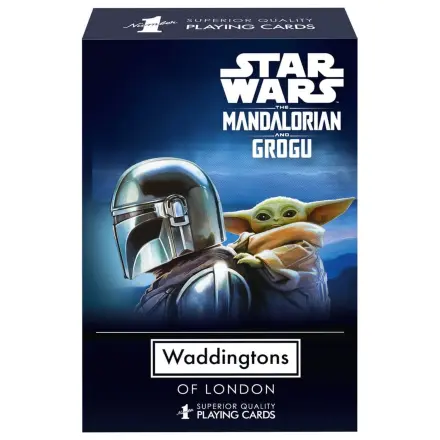 Star Wars igralne karte The Mandalorian and Grogu English Version fotografija izdelka