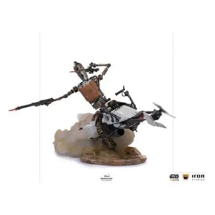 Star Wars The Mandalorian Deluxe umetniško merilo kip 1/10 IG-11 & The Child 20 cm fotografija izdelka