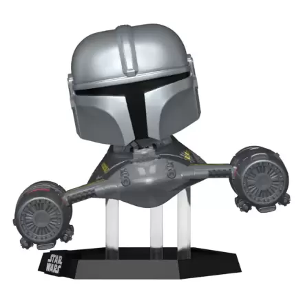 Star Wars: The Mandalorian POP! Rides Vinil Figura Mandalorian v N1 Starfighter 15 cm termékfotója