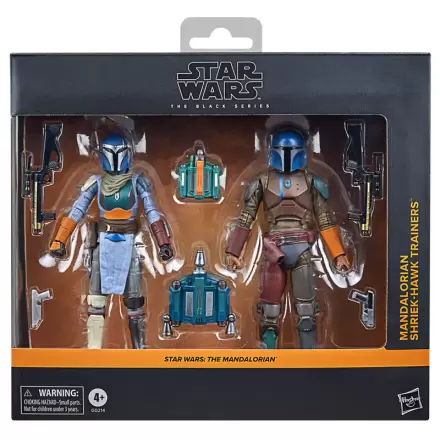 Star Wars The Mandalorian - Mandalorian & Shriek-Hawk Set trenerjev 2 figurice 15 cm termékfotója