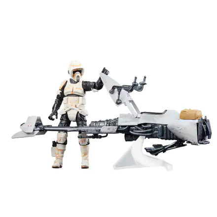 Vojna zvezd: The Mandalorian Vintage Collection vozilo s figurami Speeder Bike z Scout Trooper & Grogu termékfotója