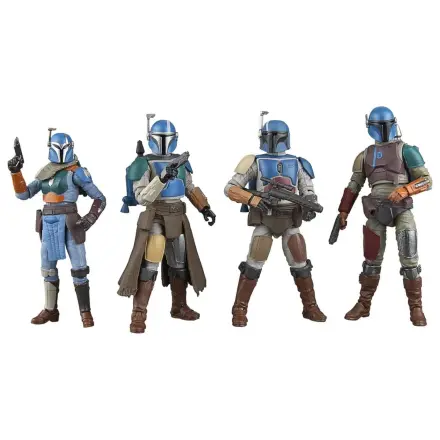 Star Wars The Mandalorian Vintage Collection akcija figura 4-paket Mandalorian Shriek-Hawk 10 cm fotografija izdelka