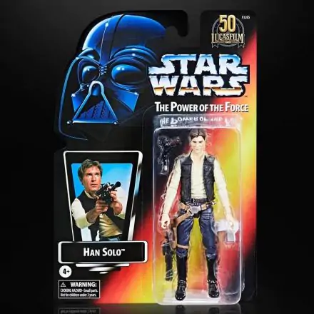 Star Wars Black Series The Power of the Force Akcijska Figura 2021 Han Solo Exclusive 15 cm termékfotója