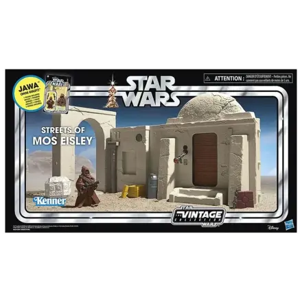 Star Wars Episode IV Vintage Collection igralni set ulice Mos Eisley z akcijsko figuro Jawa fotografija izdelka