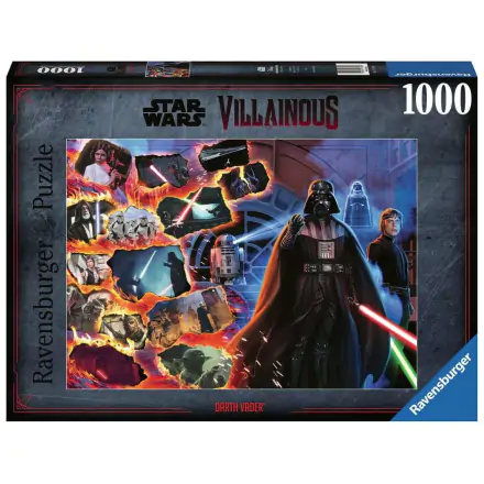 Star Wars Villainous sestavljanka Darth Vader (1000 kosov) fotografija izdelka