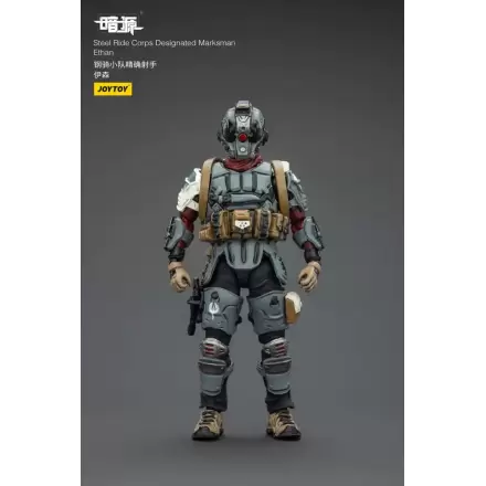 Steel Ride Corps Dark Source Akcijska figura Designated Marksman Ethan 7 cm fotografija izdelka