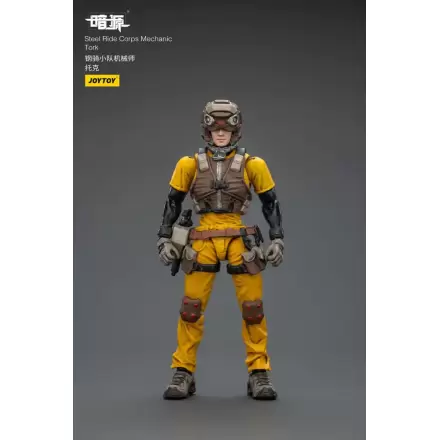 Steel Ride Corps Dark Source Akcijska figura Mechanic Tork 7 cm fotografija izdelka