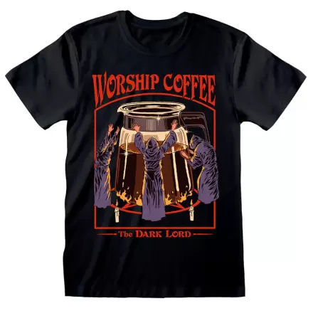 Steven Rhodes Worship Coffee majica s kratkimi rokavi fotografija izdelka