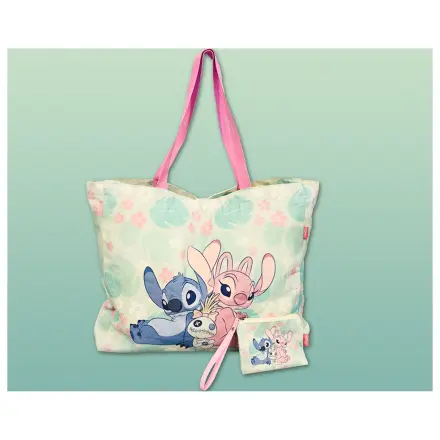 Stitch & Angel Bundle Poletni val Torba za čez ramo + denarnica na torbici fotografija izdelka