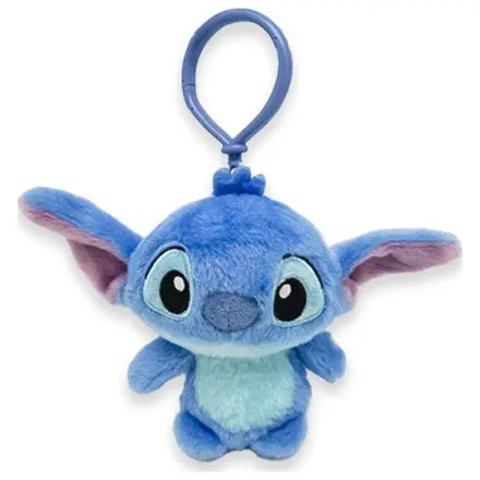 Stitch modra 3D plišasta figura z obešalnikom, obesek za torbo 12 cm fotografija izdelka