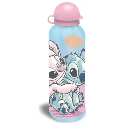 Stitch Cheeky Hug aluminijasta plastenka za vodo s pokrovčkom za pitje 500 ml fotografija izdelka
