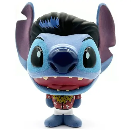 Stitch Elvis Blue Hawaiian Bhunny Flocked Vinilna Figura fotografija izdelka