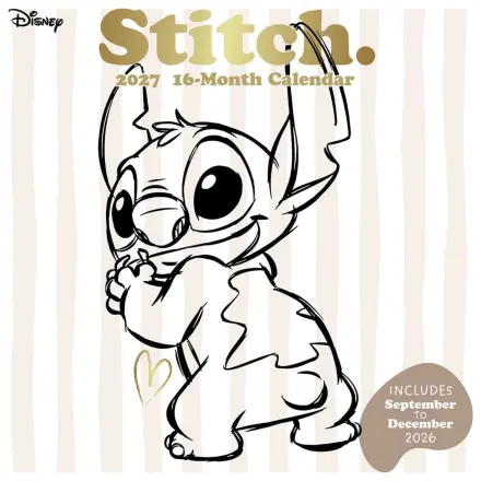 Stitch Koledar Življenje je boljše s Stitchom 2027 30 x 30 cm fotografija izdelka
