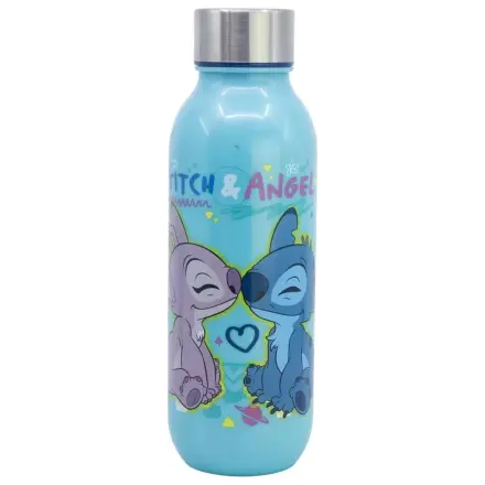 Stitch Love plastična steklenica za vodo z navojnim pokrovčkom 640 ml fotografija izdelka