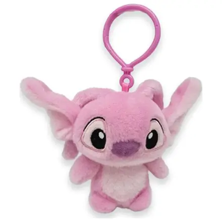 Stitch Pink 3D plišasta figura z obešalnikom, obesek za torbo 12 cm fotografija izdelka