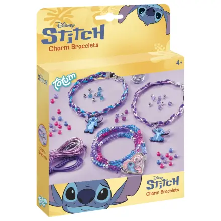 Stitch vijolična obeska komplet za izdelavo zapestnic fotografija izdelka
