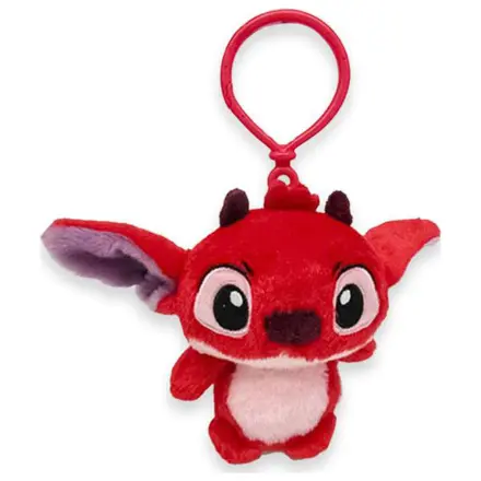 Stitch Red 3D plišasta figura z obešalnikom, obesek za torbo 12 cm fotografija izdelka