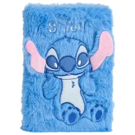 Stitch Smiley Premium krznen zvezek velikosti A5 fotografija izdelka