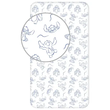 Stitch Stellar Waves rjuha z elastiko 90x200 cm fotografija izdelka