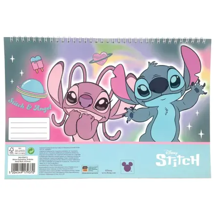 Stitch Universe A/4 Spiralni skicirni blok, 30 listov fotografija izdelka