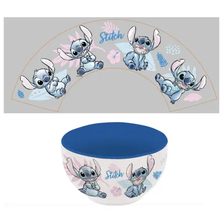 Stitch Akvarelna modra keramična skleda fotografija izdelka