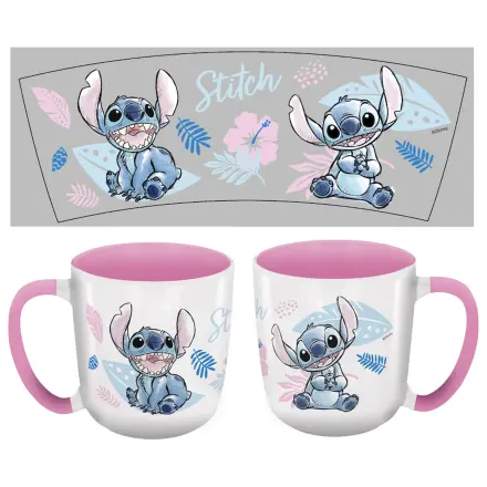 Stitch akvarel roza skodelica fotografija izdelka