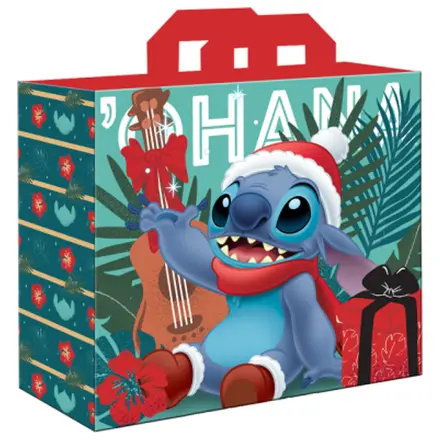 Stitch Xmas Ohana nakupovalna torba fotografija izdelka