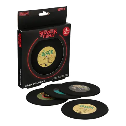 Stranger Things 5 Podstavek WSQK Komplet 4 kos fotografija izdelka