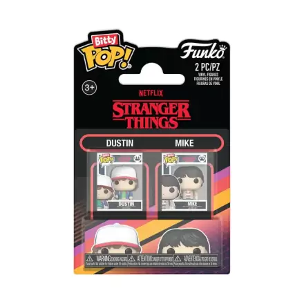 Stranger Things Bitty Funko POP! Vinyl figura 2-paket Dustin & Mike fotografija izdelka
