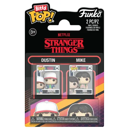 Stranger Things Bitty Funko POP! Vinyl figura 2-paket Dustin & Mike fotografija izdelka