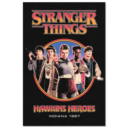 Stranger Things Hawkins Heroes plakat fotografija izdelka