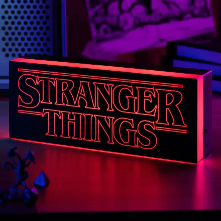 STRANGER THINGS - Logo svetilka termékfotója