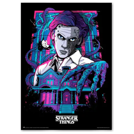 Stranger Things luminiscentni plakat fotografija izdelka