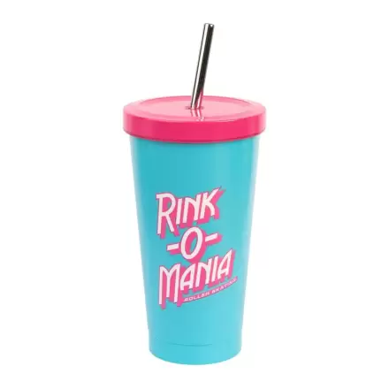 Stranger Things Rink-O-Mania slamnik s slamico 550ml termékfotója