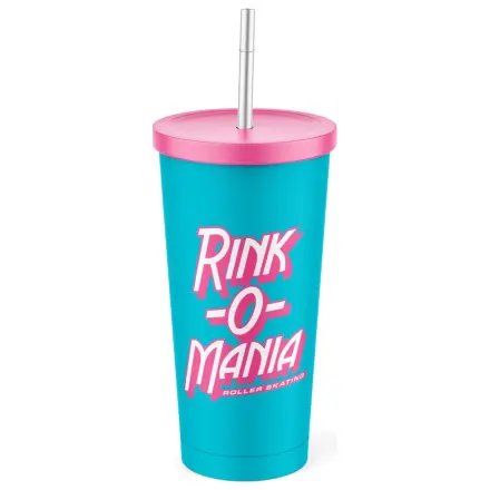 Stranger Things Rink-O-Mania slamnik s slamico 550ml fotografija izdelka