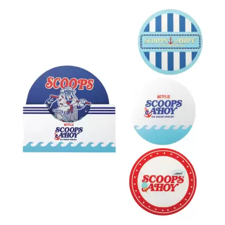 Stranger Things Scoops Ahoy podstavki 4-paketi fotografija izdelka
