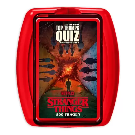 Stranger Things Igra s kartami Top Trumps Quiz *German Version* fotografija izdelka