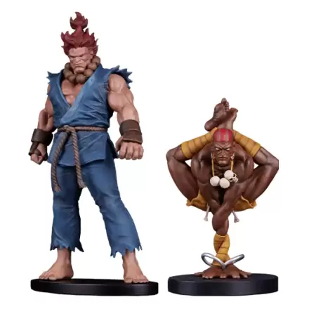 Street Fighter PVC Kipa 1/10 Akuma & Dhalsim 21 cm fotografija izdelka