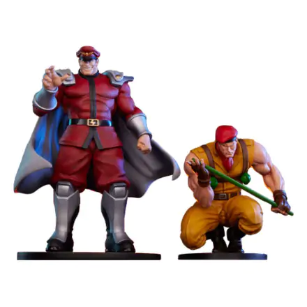 Street Fighter PVC Kipi 1/10 M. Bison & Rolento 21 cm termékfotója