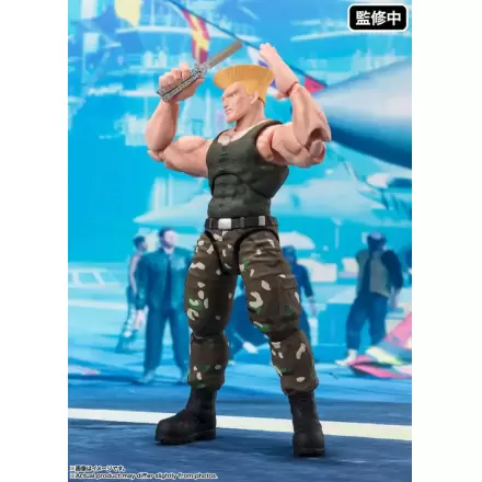 Street Fighter S.H. Figuarts Akcijska Figura Guile -Outfit 2- 16 cm termékfotója