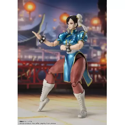 Street Fighter S.H. Figuarts Akcijska figura Chun-Li (Outfit 2) 15 cm fotografija izdelka