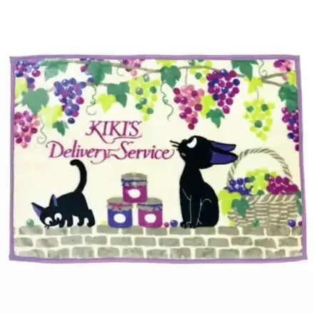Studio Ghibli flis odeja Kiki's Delivery Service Jiji Grappes 70 x 100 cm fotografija izdelka