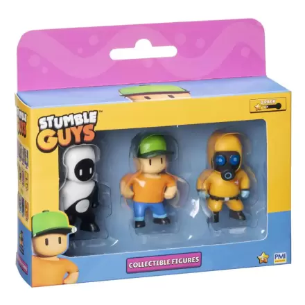 Stumble Guys: Wave 2 3 figure window box zbirateljske figurice Yang + Mr Stumble + Hazmat NBC fotografija izdelka