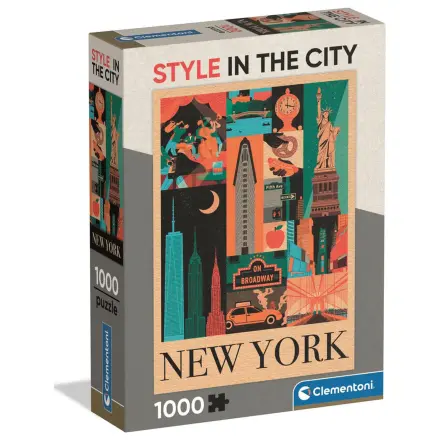 Style In The City New York sestavljanka 1000 kosov fotografija izdelka