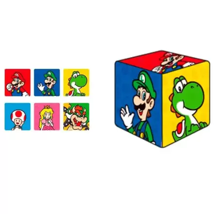 Super Mario Bros 3D kockasta blazina fotografija izdelka